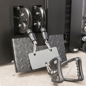 Máquina de acero inoxidable multifuncional integrada <span class=keywords><strong>para</strong></span> gimnasio, con remo bajo y cable cruzado Smith, venta al por mayor y personalizable - Product Image 4