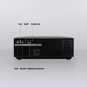 Proyector inteligente F30UP para cine en casa, proyector LED para android 1080P, entretenimiento, oficina y negocios - Product Image 3