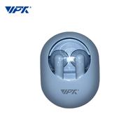 Casque audio numérique transparent à succès, casque audio sans fil portable intra-auriculaire, écouteurs TWS