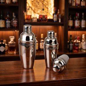 Ensemble Boston Shaker Classique en Acier Inoxydable et Verre Écologique de 850 ml Certifié pour Bar à Domicile Accessoires de Bar - Product Image 3