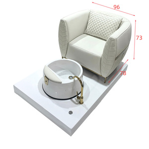 Sillón de Pedicura de Lujo DAOMENG con Sistema de Chorro sin Tuberías, Drenaje Automático y Masaje de Amasamiento para Uso en Salón - Product Image 6