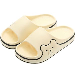 Pantoufles d'intérieur pour femmes avec motif d'ours, antidérapantes, confortables, pour usage estival en intérieur, pour adultes - Product Image 5