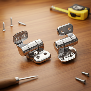 Bofan QE Modern Kirsite Top Mounted Soft Close &amp; Quick Release <strong>Toilet</strong> <strong>Seat</strong> <strong>Hinge</strong> - Product Image 2