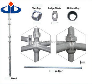 Système d'échafaudage de construction pour coffrage SGB Cuplock - Product Image 1