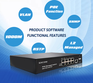 Switch di Rete Gestito L2 a 8 Porte <span class=keywords><strong>Gigabit</strong></span> 802.3at PoE+ 120W con RSTP IGMP e 2 Porte SFP 1G per Telecamere IP - Product Image 6