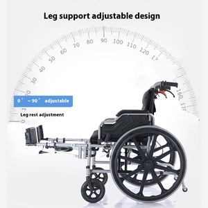 Silla <span class=keywords><strong>de</strong></span> Ruedas Plegable Extra Grande <span class=keywords><strong>de</strong></span> Aluminio Ligero para Personas Mayores Obesas, Uso Hospitalario, Equipo <span class=keywords><strong>de</strong></span> <span class=keywords><strong>Rehabilitación</strong></span> <span class=keywords><strong>de</strong></span> Clase - Product Image 2