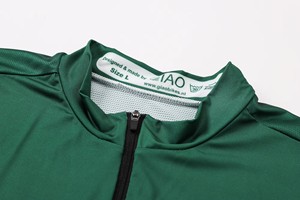 Maillot de Ciclismo Unisex Zede de Alta Calidad, Verde, Transpirable, Cortavientos, de Secado Rápido, con Cuello Alto, para Ciclismo de Carretera y Montaña - Product Image 3