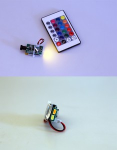 16-Color RGB điều khiển từ xa 3D trăng đèn với bảng mạch DC5V 1.5 mét Độ dày New item PCB & pcba - Product Image 5