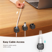 JOYROOM Petit organisateur de câble en silicone de stockage magnétique de données USB