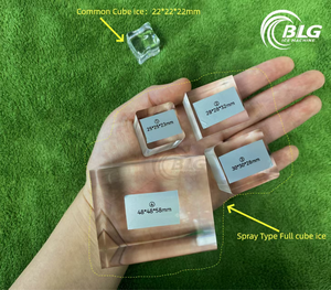 เครื่องทำน้ำแข็งก้อนใหญ่สำหรับโรงงานอุตสาหกรรม BLG รุ่น Maquina De Hielo ระบบพ่นความเย็น ผลิตน้ำแข็งใสแข็ง สำหรับบาร์ โรงแรม ร้านอาหาร และร้านเครื่องดื่ม - Product Image 4