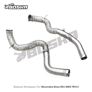 Tubo de Escape de Acero Inoxidable para Mercedes E63 E63S AMG W213 4.0TT 2016-2023, Sistema de Escape de Carreras de Ajuste Directo - Product Image 3