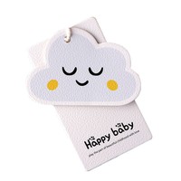 Étiquette personnalisée pour vêtements d'enfants, de femmes et de dessins animés, avec logo, pour magasin de vêtements, à suspendre