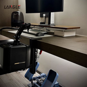 Support de fixation réglable pour joystick et manette d'accélération de <span class=keywords><strong>simulateur</strong></span> de vol Airbus <span class=keywords><strong>A320</strong></span>, support de table stable pour simulation de vol - Product Image 5