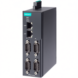 Servidor de Dispositivos Seriales Moxa NPort IA5450 G2, Módulo de Comunicación Industrial Ethernet de 4 Puertos - Product Image 2