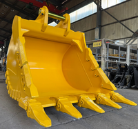 Bucket Batu Berat RSBM Komatsu PC270 untuk Excavator, Bucket Penggali Batu Tugas Berat untuk Pertambangan dan Tambang Batu