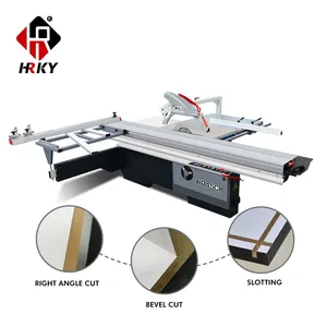 HR45CK wood sliding table saw machine panel saw sliding table precision wood cutting sliding table saw machine