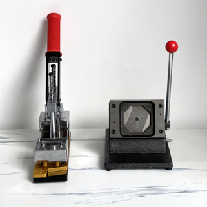 Máy ép nam châm dán tủ lạnh hình vuông 2.5*2.5 inch, máy ép miếng dán từ tính, máy ép nam châm tủ lạnh + máy cắt giấy - Product Image 1