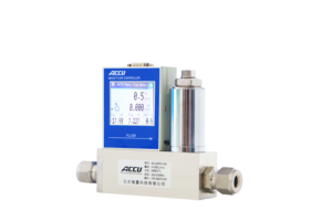 Contrôleur/Mètre de débit massique haute précision ACCU ACU20FD-M +/-0,5% pour air/gaz, connexion à bride, 0-50°C, 2SCCM-6000SLM, RS485/4-20mA - Product Image 2