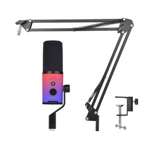 Micrófono de Condensador USB con Luz RGB para Streaming y Grabación, Plug-and-Play, Paquete de Grabadora de Audio para Laptop, Ideal para Gaming y Podcasting - Product Image 5