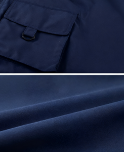 Nuovo gilet estivo da lavoro da uomo Outdoor Multi tascabile, canottiera, gilet da viaggio, ampio oversize - Product Image 6