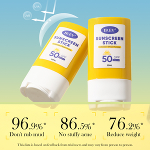<span class=keywords><strong>Stick</strong></span> solaire personnalisé SPF50 UVA/UVB, soin de la peau coréen, protection contre les coups de soleil, produits de beauté, <span class=keywords><strong>stick</strong></span> solaire IREV - Product Image 3