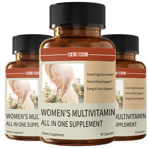 OEM ODM <b>Women</b> <b>Multivitamin</b> Capsules All In One Supplement Immune Support Energy Focus - Product Image 3