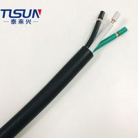 Câble d'alimentation extérieur étanche SJTOW avec gaine anti-huile certifiée UL 3x12awg, directement de l'usine