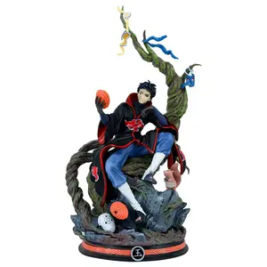 Venta caliente 33cm GK Shippuden Uchiha con figura de acción de la tierra modelo de PVC serie de figuras de acción de juguete