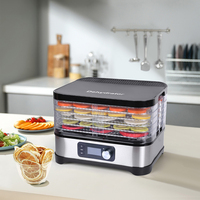 Fruitdroger Rvs Elektrische Mini Home Food Dehydrator Machine Met Ce Cb Gs