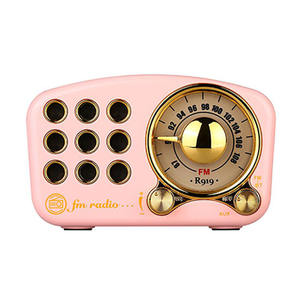 El nuevo altavoz r919 es un producto electrónico creativo retro mini para exteriores con radio inalámbrica y un altavoz pequeño. - Product Image 1