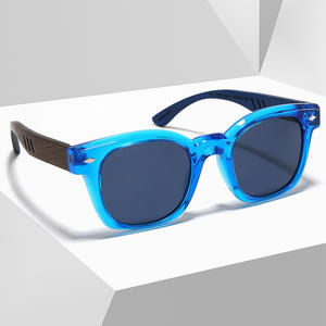 Gafas de sol cuadradas de montura gruesa para hombre, protección UV400, montura de PC, lentes TAC, origen Wenzhou, para conducir. - Product Image 2