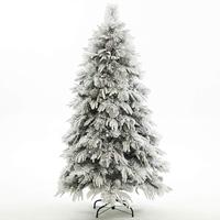 Großhandel Fallender Schnee Schneeflocken-Samt Weihnachtsbaum Schaufenster-Deko Künstlicher Baum Weihnachtliche Atmosphäre für Zuhause Hochwertige Dekoration