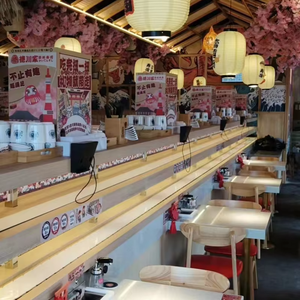 <span class=keywords><strong>สายพาน</strong></span>ลำเลียงซูชิแบบอัจฉริยะ<span class=keywords><strong>สายพาน</strong></span>ลำเลียงซูชิ - Product Image 6