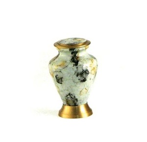 Vente chaude de haute qualité fabriqué à la main prêt à expédier souvenir de crémation en laiton pour les restes humains - Product Image 5