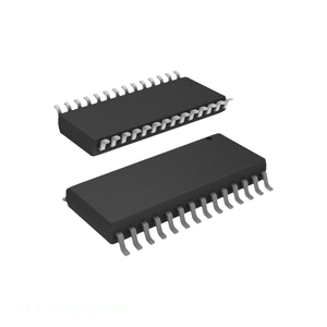 28 SOlC (0.295", 7.50 มม. ความกว้าง) TLC7135CDWR IC DRVR 4 1/2 หลัก 28SOlC ชิปส่วนประกอบอิเล็กทรอนิกส์ การจัดการพลังงาน (PMIC) มีสินค้าในสต็อก - Product Image 1
