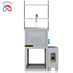 GWDL fornace di vetro 1700 con capacità 1.6L/forno elettrico del forno di sollevamento per la fusione del vetro - Product Image 3
