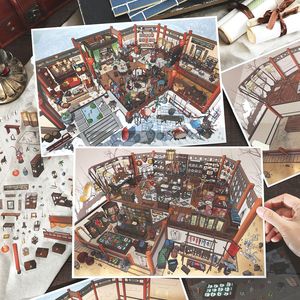 Adesivi Extra-Large Stile Cartone Animato con Stampa UV <span class=keywords><strong>Mr</strong></span>.Paper, Collezione My Little Cottage, Decorazioni per le Feste 33 - Product Image 2