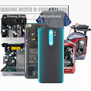 Cubierta Trasera de Batería de Vidrio con Diseño de Barra para Teléfono Móvil Redmi Note 8 <span class=keywords><strong>Pro</strong></span> - Product Image 2