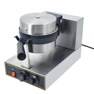 Meilleure Vente Nouveau Gaufrier Électrique Rotatif 220V Antiadhésif pour Gaufres Belges, Machine à Muffins et Snacks, Four à Gaufres - Product Image 2