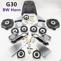 Kit d'enceintes LED 12V 10W ABS avec éclairage pour BMW Série G30/G31 – Tweeter, médium, subwoofer, HiFi Stéréo, Audio de Voiture