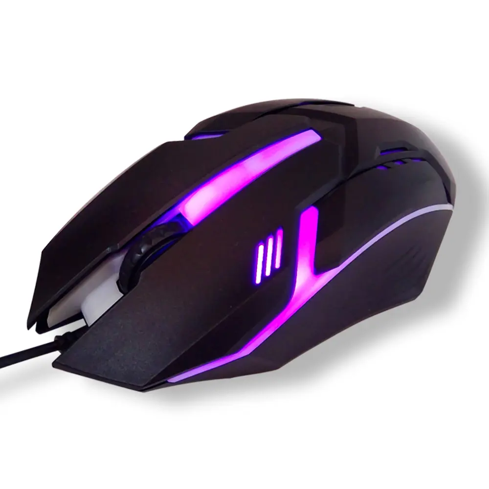 Wholesale Wired Gaming Mouse With LED 1200DPI For Mouse Gamer 3D Laser Mouse