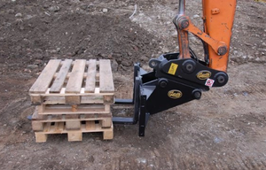 Verstelbare Afstand Graafmachine Vorken 5-50ton Materiaal Handling Vork Voor Flexibele Bouw Jobsite Aanpassing - Product Image 6