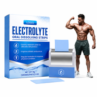 Bandes électrolytiques à dissolution orale, supplément d'hydratation portable, marque privée, fabricant OEM ODM, emballage personnalisé