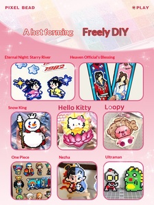 Ensemble de jouets éducatifs DIY en matériau EVA Spelling Beans avec un ensemble complet <span class=keywords><strong>d</strong></span>'<span class=keywords><strong>outils</strong></span> pour le thème Pindou - Product Image 3