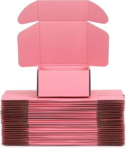 Pink ondulado papelão Gift <span class=keywords><strong>Box</strong></span> com Embossing e Matt laminação para negócios embalagem de creme facial - Product Image 1
