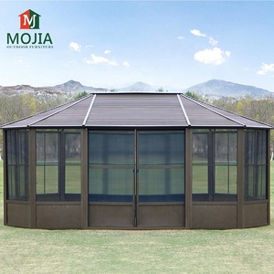 Fabricantes de cenadores de dosel de jardín de hierro fundido de la era antigua con ingeniero inglés que enseña cómo instalar paso a paso en línea - Product Image 1
