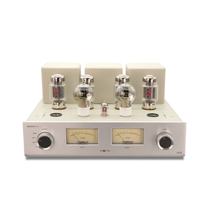 Superventas KT88 Push-pull 56W Amplificador <span class=keywords><strong>de</strong></span> tubo Hi-fi Hogar Receptor <span class=keywords><strong>de</strong></span> audio profesional Karaoke Metal dorado Sonido <span class=keywords><strong>de</strong></span> alta fidelidad - Product Image 5