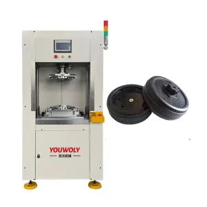 Plastic Welding Equipment Spin Welder With Servo Motor For Children Wheels Plastic Welding ABS Material Assembly