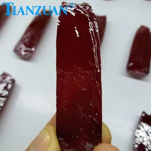 Ruby Rough 1.5# 3# 5# 7# 8# color raw material corundum lab created red ruby loose stone
