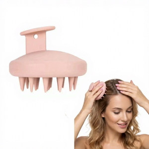 Cepillo para el Cabello y Cuero Cabelludo de Paja de Trigo con Cerdas de Silicona, con Logotipo Personalizado, para el Crecimiento del Cabello, Cepillo Alisador para el Cabello, Gran Venta - Product Image 1